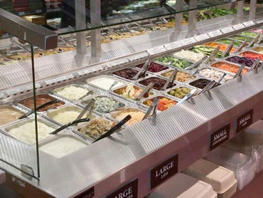 Commercial Salad Bar Buffet by Diamond Group