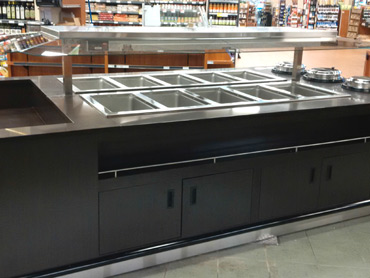 Supermarket Hot Buffet Servery by Diamond Group