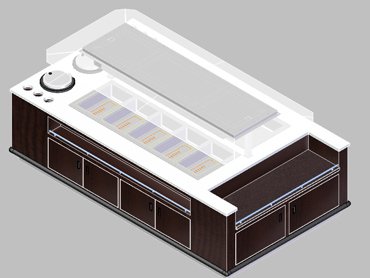 Super hot cold meat bar blueprint by Diamond Group